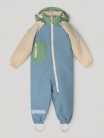 Комбинезон демисезонный Leokid Color Kit, Gray / Blue (Серый / Голубой)