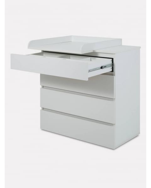 Комод пеленальный Rant Basic Norton 80/4 с органайзером White