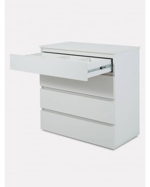 Комод пеленальный Rant Basic Norton 80/4 с органайзером White