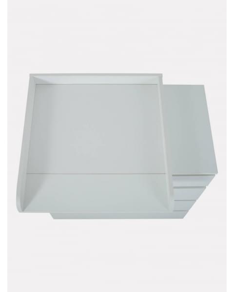 Комод пеленальный Rant Basic Norton 80/4 с органайзером White