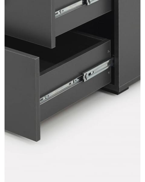 Комод пеленальный Rant Levi 80/5 с органайзером Moon grey