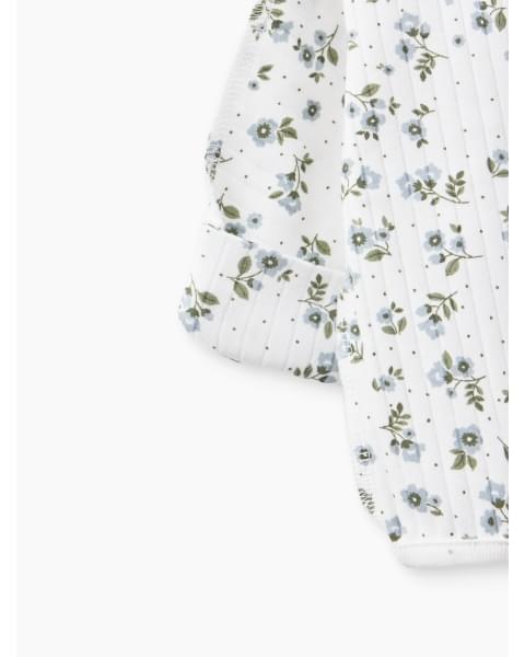 Комплект для новорожденного на выписку из роддома от Happy Baby white blue