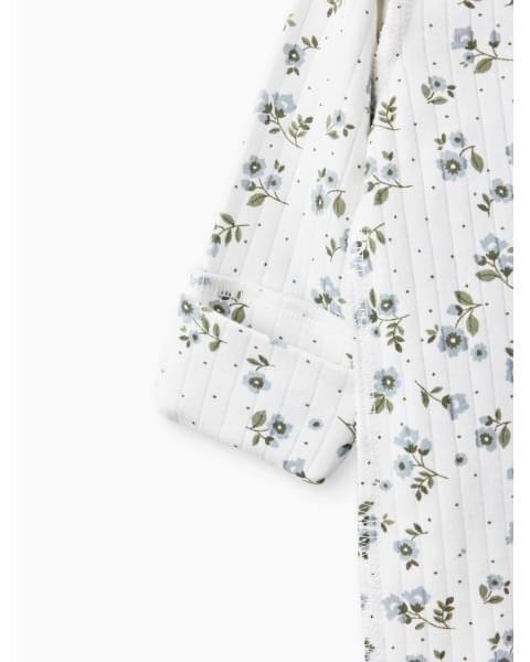 Комплект для новорожденного на выписку из роддома от Happy Baby white blue