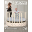 Кроватка-трансформер 7 в 1 Sweet Baby Brillantezza на колесах Слоновая кость