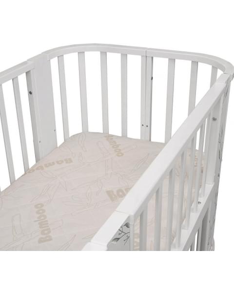Кроватка-трансформер Indigo Baby Line 5 в 1 зайка