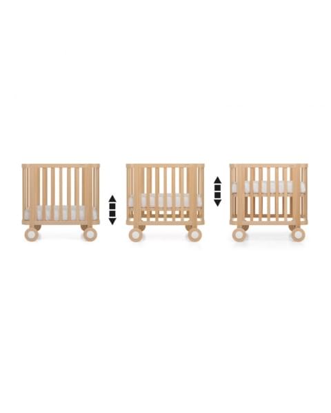 Кроватка детская из бука FOPPAPEDRETTI Evo Perla