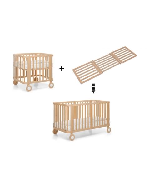 Кроватка детская из бука FOPPAPEDRETTI Evo Perla