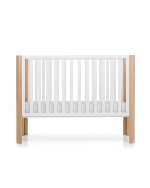 Кроватка детская из бука FOPPAPEDRETTI Gioia Bianco 63х124
