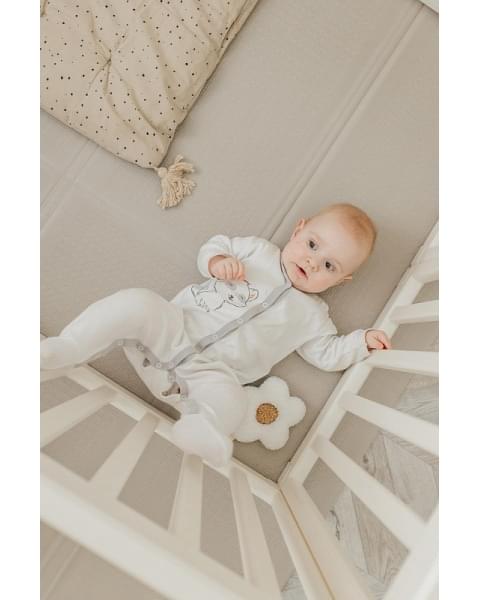 Большой детский игровой манеж UNIX Kids Classic Tree House 150 x 180 Camel