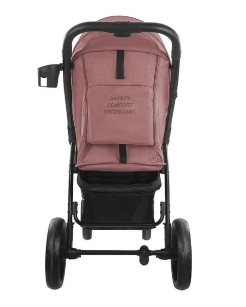 Детская прогулочная коляска Indigo Epica XL розовый