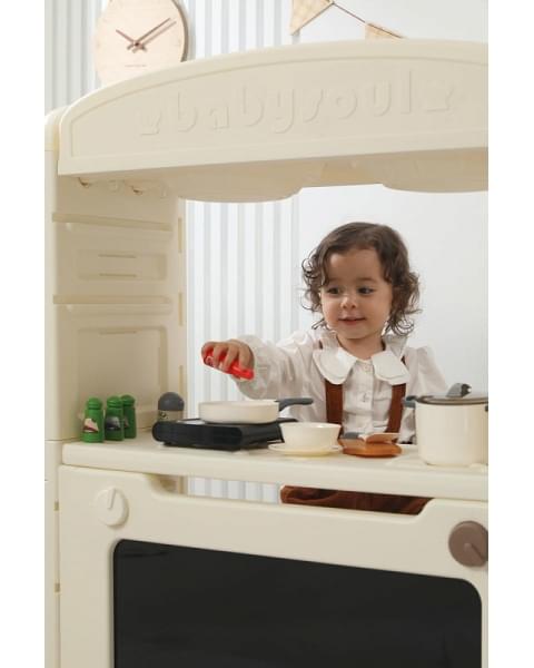Кухня детская UNIX Kids Cook & Store 8 ящиков Grey