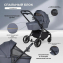 Детская коляска Farfello Baby Shell 3 в 1 2024 серый
