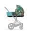 Люлька Cybex Priam IV Design Collaboration, FE DK We The Best (Голубой с принтом)