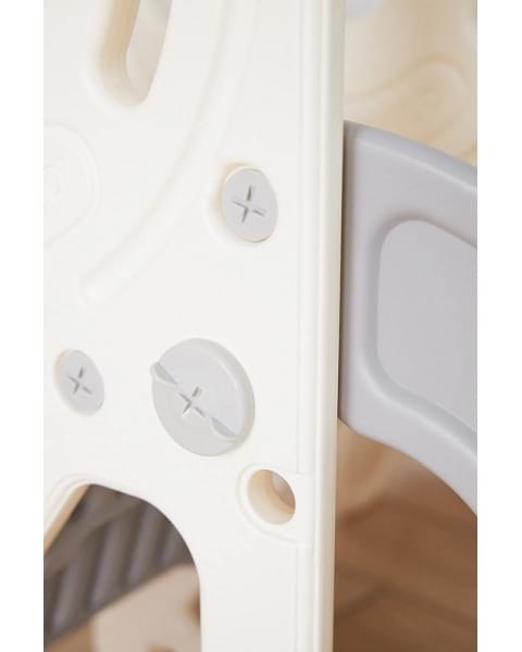 Игровой комплекс с горкой UNIX Kids Bus 171 см Grey