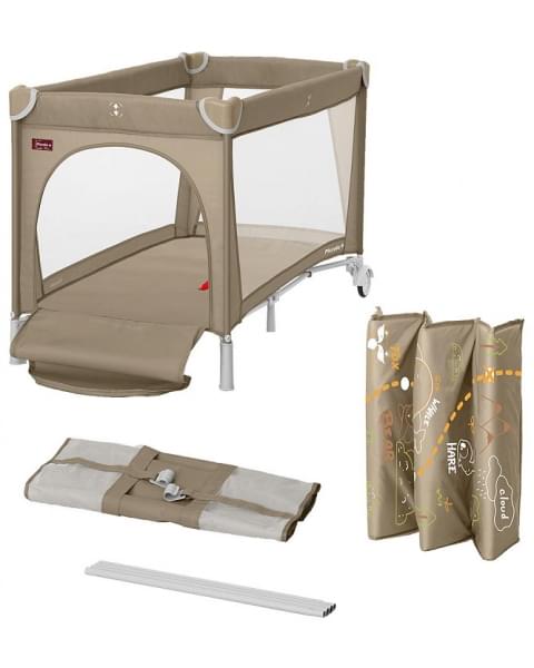 Манеж-кровать Carrello Piccolo Plus CRL-11501/2 Sand Beige
