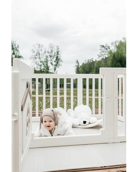 Большой детский игровой манеж UNIX Kids Classic Tree House 150 x 180 Camel