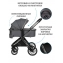 Детская коляска Sevillababy Tinum 2 в 1 Lt.Grey/светло-серый
