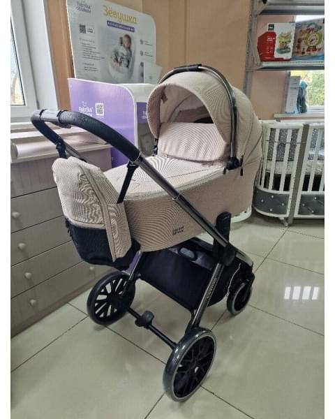 Модульная коляска 3в1 Luxmom 888X бежевый