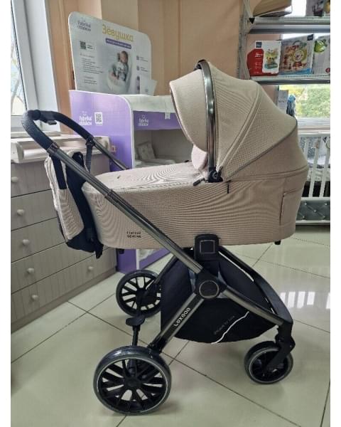 Модульная коляска 3в1 Luxmom 888X бежевый