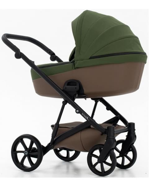 Детская коляска Tutis Viva 6 Plus Essential 3 в 1 с автокреслом Elo Lux EduSky Black 1612050 Pine