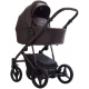 Детская коляска Bebetto Pelpasso Pro 3 в 1 с автокреслом Avionaut Cosmo 05 Brown коричневая кожа/коричневая рама