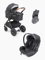 Коляска 3 в 1 MOMMER PRO NOVA от Happy Baby black