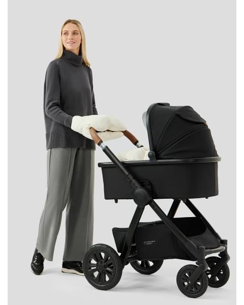Коляска 3 в 1 MOMMER PRO NOVA от Happy Baby black