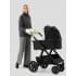 Коляска 3 в 1 MOMMER PRO NOVA от Happy Baby black