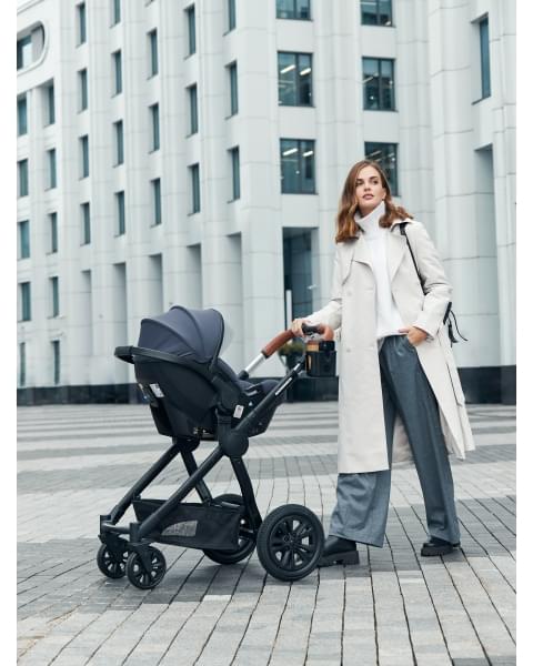 Коляска 3 в 1 MOMMER PRO NOVA от Happy Baby black