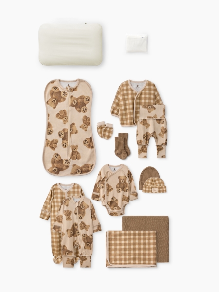 Набор подарочный для новорожденного от Happy Baby beige