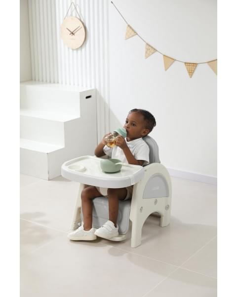 Стул для кормления UNIX Kids Cloud Трансформер (3 in 1) Grey