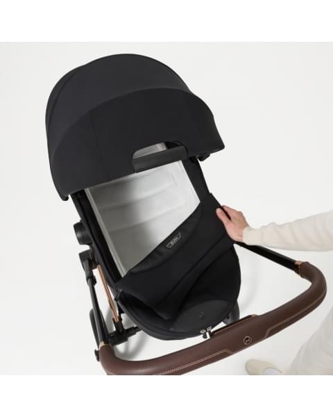 Коляска Cybex Priam V Rosegold Style Collection 2 в 1 Sepia Black