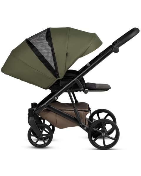 Детская коляска Tutis Viva 6 Plus Essential 3 в 1 с автокреслом Elo Lux EduSky Black 1612050 Pine