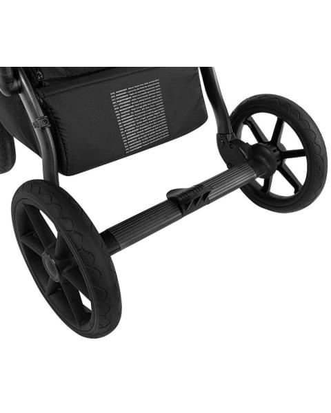 Детская коляска Roan Bass Next 2.0 3 в 1 с автокреслом Tutis Elo Lux EduSky Black BSN/42/2 Mocha Mousse/Black/руч.Cappuccino