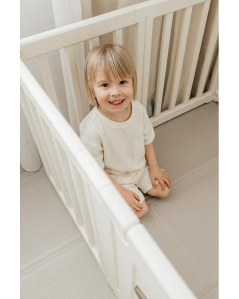 Большой детский игровой манеж UNIX Kids Classic Tree House 150 x 180 Camel