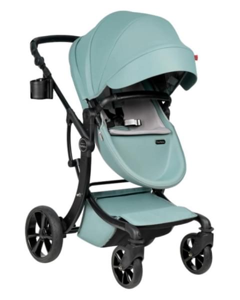 Детская коляска трансформер Farfello Aimile Spring Aquagreen ASR-1