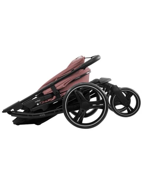 Детская прогулочная коляска Indigo Epica XL розовый