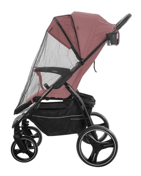 Детская прогулочная коляска Indigo Epica XL розовый