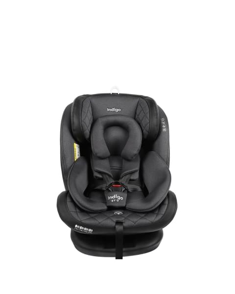 Автокресло Indigo AERO ST-3 0+1+2+3 (0-36 кг) т. серый лен