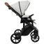 Детская коляска Roan Bass Next Кожа 2.0 3 в 1 с автокреслом Tutis Elo Lux EduSky Black BNL/70/2 Island Stone /Black/ руч.Коричневый