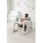 Стул для кормления UNIX Kids Cloud Трансформер (3 in 1) Grey