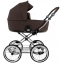 Детская коляска Roan Bass Next Classic 2.0 d14 3 в 1 с автокреслом Tutis Elo Lux EduSky Black BSNC/93/2 Turkish Coffe/Black/руч.Cappuccino