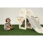 Игровой комплекс с горкой UNIX Kids Bus 171 см Grey