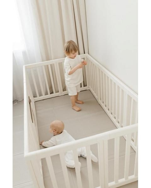 Большой детский игровой манеж UNIX Kids Classic Tree House 150 x 180 Camel