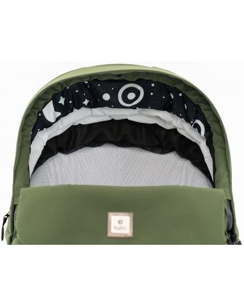 Детская коляска Tutis Viva 6 Plus Essential 3 в 1 с автокреслом Elo Lux EduSky Black 1612050 Pine