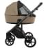 Детская коляска Roan Bass Next 2.0 3 в 1 с автокреслом Tutis Elo Lux EduSky Black BSN/42/2 Mocha Mousse/Black/руч.Cappuccino