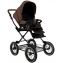 Детская коляска Roan Bass Next Classic 2.0 d12 3 в 1 с автокреслом Tutis Elo Lux EduSky Black BNC/81/2 Mocha Mousse/Black/руч.Cappuccino
