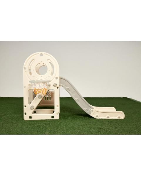 Игровой комплекс с горкой UNIX Kids Bus 171 см Grey