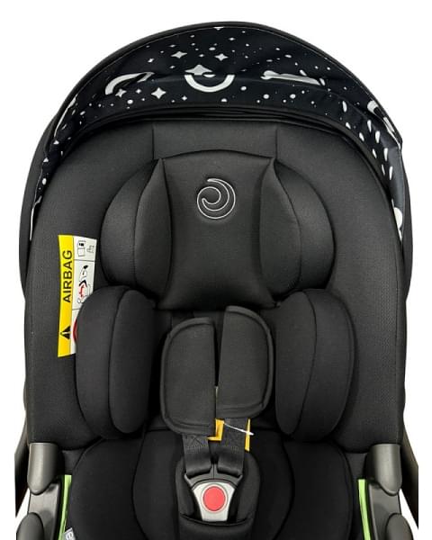 Детская коляска Roan Bass Next 2.0 3 в 1 с автокреслом Tutis Elo Lux EduSky Black BSN/42/2 Mocha Mousse/Black/руч.Cappuccino