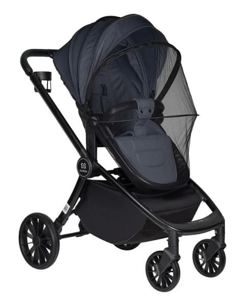 Детская коляска Farfello Baby Shell 3 в 1 2024 серый